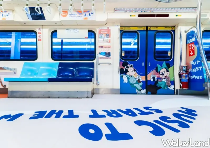 台北捷運Ｘ米奇與好朋友主題列車/ WalkerLand窩客島整理提供 未經許可不可轉載。