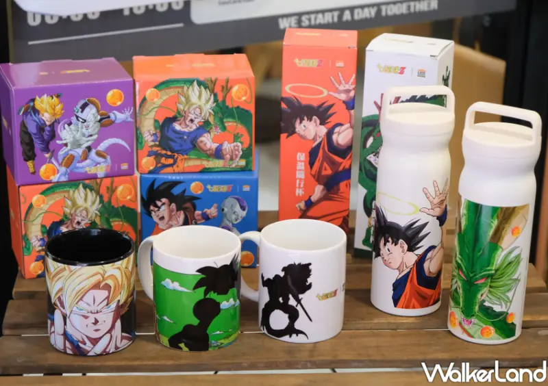 拉亞Ｘ七龍珠Z聯名 / WalkerLand窩客島整理提供 未經許可不可轉載。