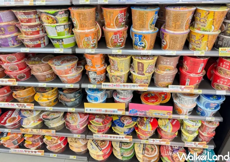 泡麵熱銷排行榜 / WalkerLand窩客島提供 未經許可，不得轉載