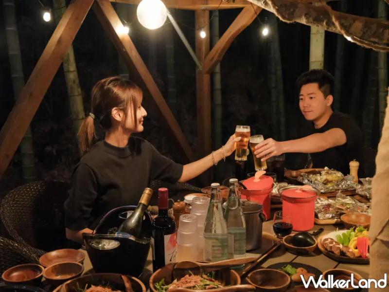 日本千葉「The Bamboo Forest」豪華露營即日起開放預約，入住贈動物園入場體驗及台灣限定暢飲方案。