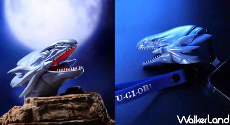 遊戲王 青眼白龍發光造型立體悠遊卡  / WalkerLand窩客島提供 未經許可，不得轉載