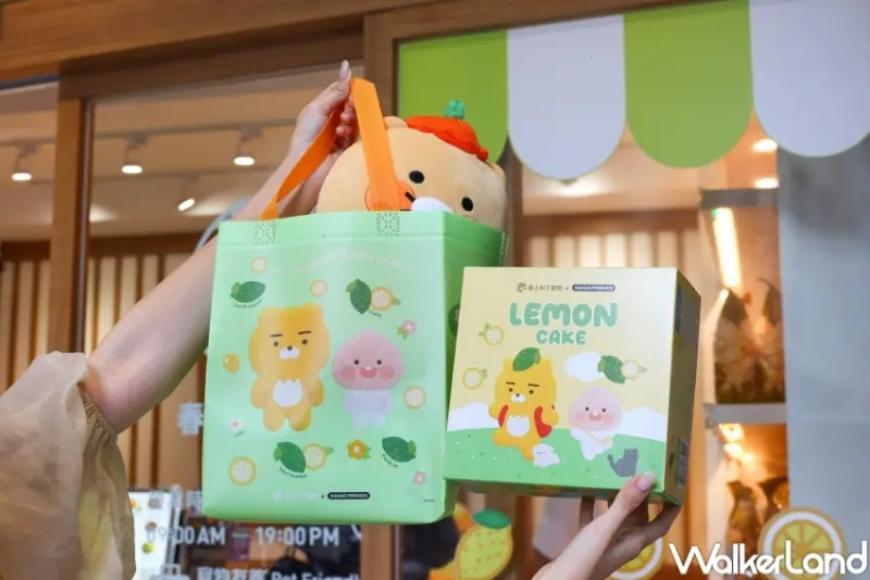 春上布丁蛋糕 KAKAO FRIENDS 聯名  / WalkerLand窩客島提供 未經許可，不得轉載