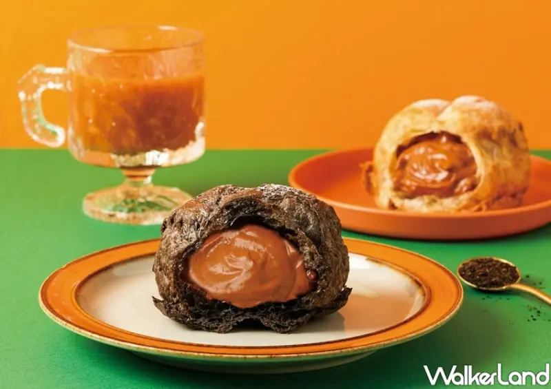 beard papa’s泰奶泡芙/ WalkerLand窩客島整理提供 未經許可不可轉載。