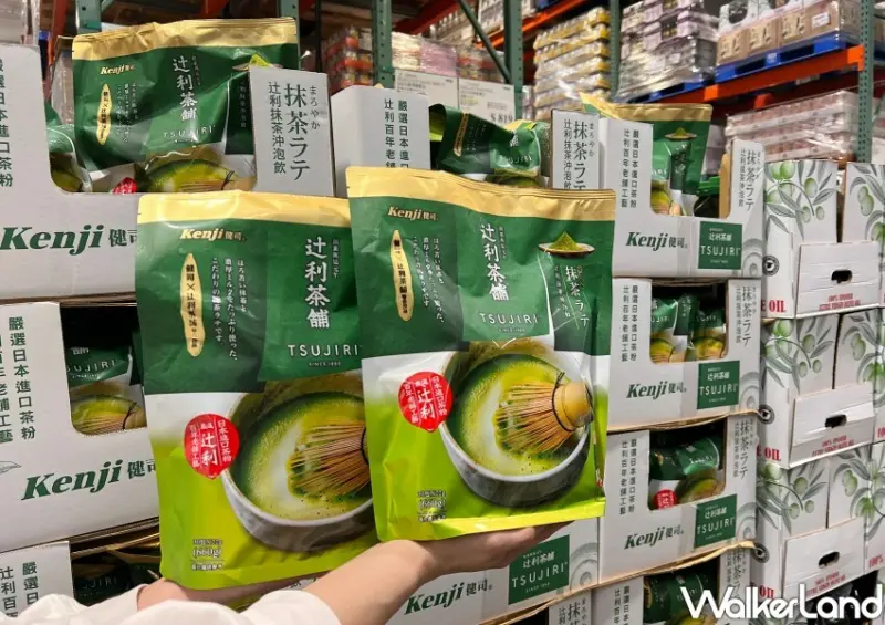 好市多「健司X辻利茶舗抹茶沖泡飲」 / WalkerLand窩客島整理提供 未經許可不可轉載。