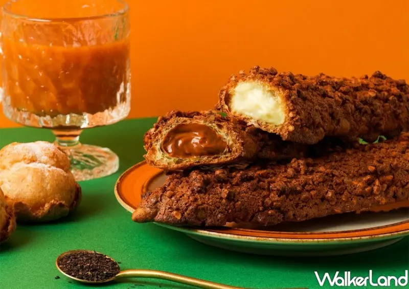 beard papa’s泰奶泡芙/ WalkerLand窩客島整理提供 未經許可不可轉載。