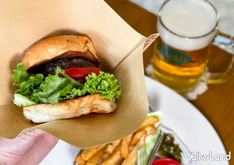 三重正義南路必吃「OakTown Burger Grill」炭烤手工美式漢堡/ WalkerLand窩客島整理提供 未經許可不可轉載。