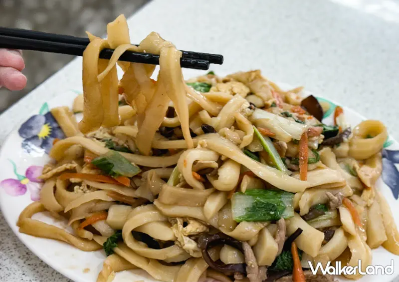 中和南勢角小吃「李家麵館刀削麵」木須炒麵不能錯過/ WalkerLand窩客島整理提供 未經許可不可轉載。