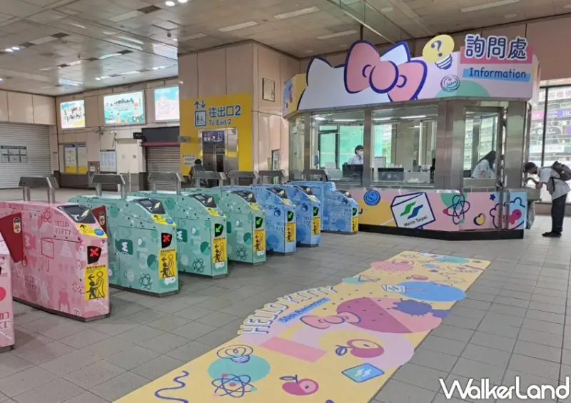 台北捷運三麗鷗聯名/ WalkerLand窩客島整理提供 未經許可不可轉載。