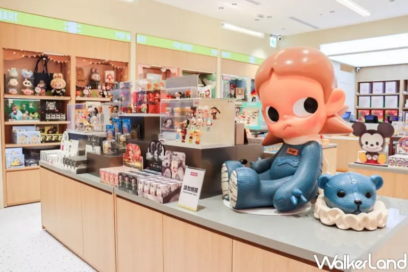 POP MART台北三創店   / WalkerLand窩客島提供 未經許可，不得轉載