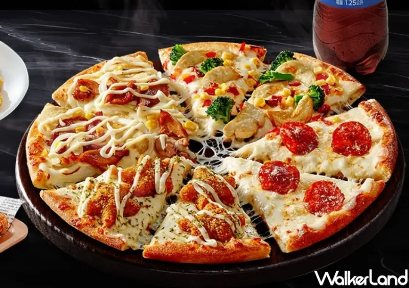 達美樂 三牲四喜披薩 / WalkerLand窩客島提供 未經許可，不得轉載