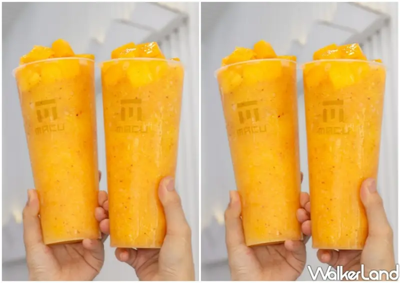 麻古茶坊 火焰芒果飲料系列 / WalkerLand窩客島整理提供 未經許可不可轉載。