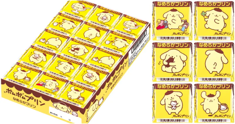 日本限定Tirol Choco、三麗鷗聯名布丁狗巧克力，十種布丁狗包裝、每一款都要收。