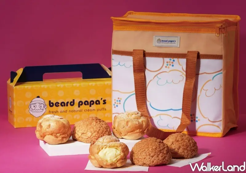 beard papa’s泰奶泡芙/ WalkerLand窩客島整理提供 未經許可不可轉載。