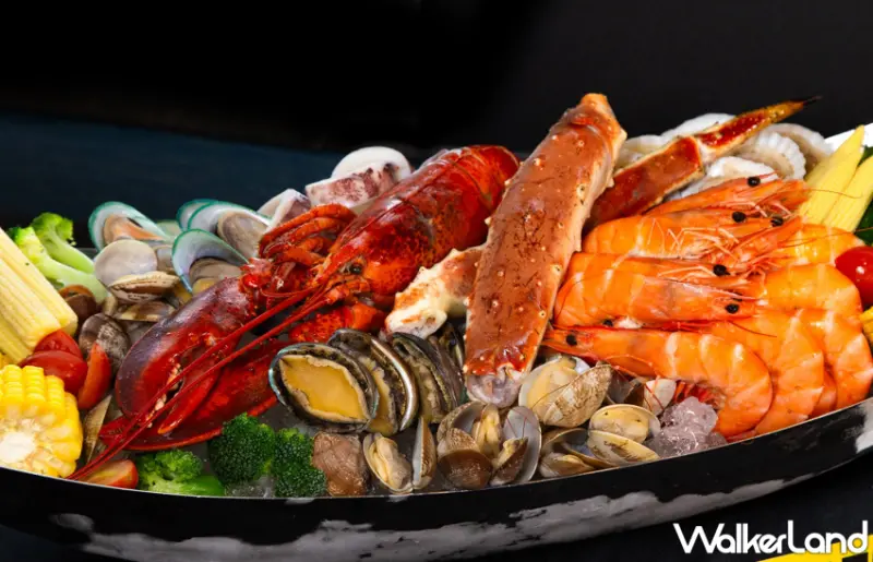 新天地集團限量「蟹逅秋波海鮮桶」，吃的到鱈場紅蟹腿、波士頓龍蝦。