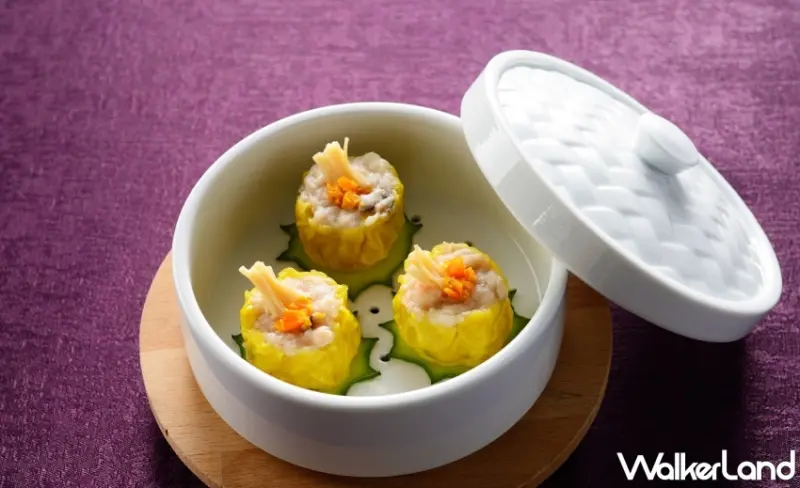 台北美福大飯店「嘆早茶」限時登場，蝦餃燒賣、黑金餃、奶油焗白菜，每週日限量供應。