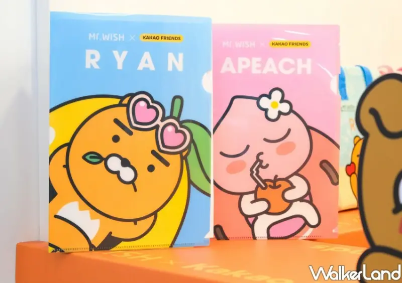 Mr.Wish x Kakao Friends聯名 / WalkerLand窩客島整理提供 未經許可不可轉載。