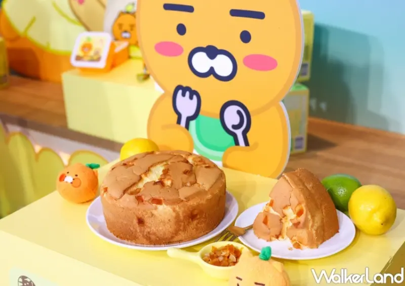 春上布丁蛋糕 KAKAO FRIENDS 聯名  / WalkerLand窩客島提供 未經許可，不得轉載