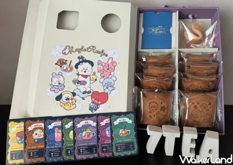 七盞茶 BT21 Magic Recipe魔法禮盒 / WalkerLand窩客島提供 未經許可，不得轉載