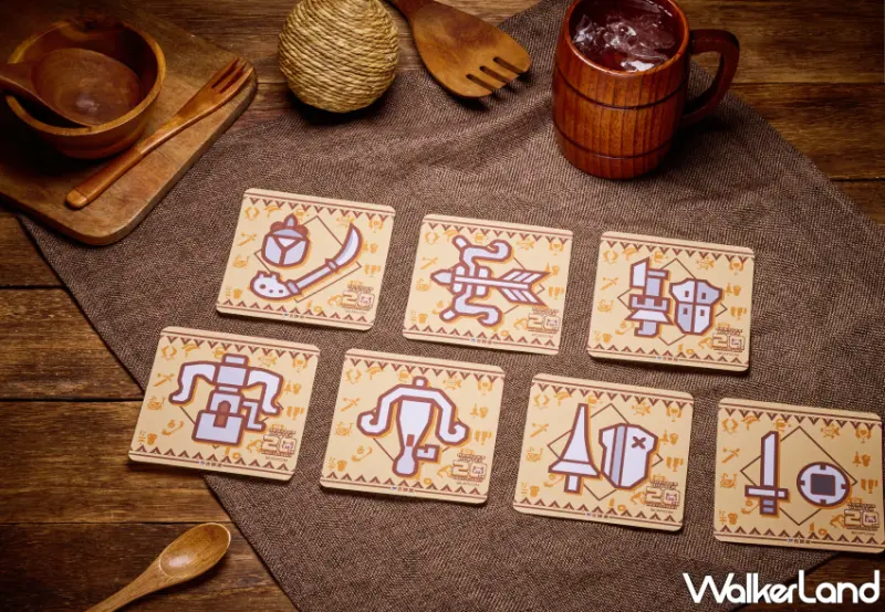 吉豚屋攜手魔物獵人推出MH20th限定元氣餐，限定週邊、豬排料理、限量艾路湯匙組合。