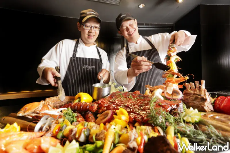 台北晶華2024中秋豪華烤肉派對「栢麗廳烤肉吃到飽」、「晶華美食到你家」外帶烤肉分享餐。