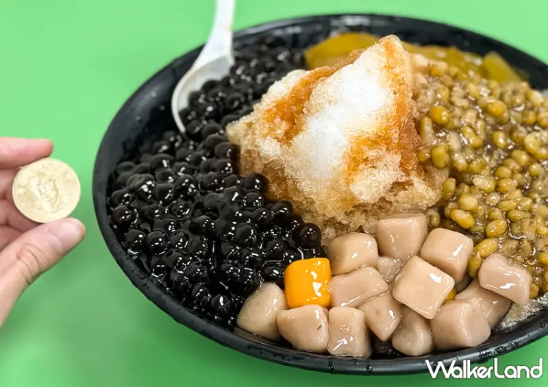 基隆銅板價在地美食「活力站蒟蒻屋」挫冰、雞排必吃/ WalkerLand窩客島整理提供 未經許可不可轉載。