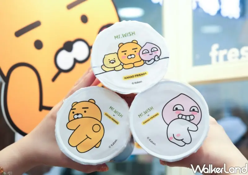 Mr.Wish x Kakao Friends聯名 / WalkerLand窩客島整理提供 未經許可不可轉載。