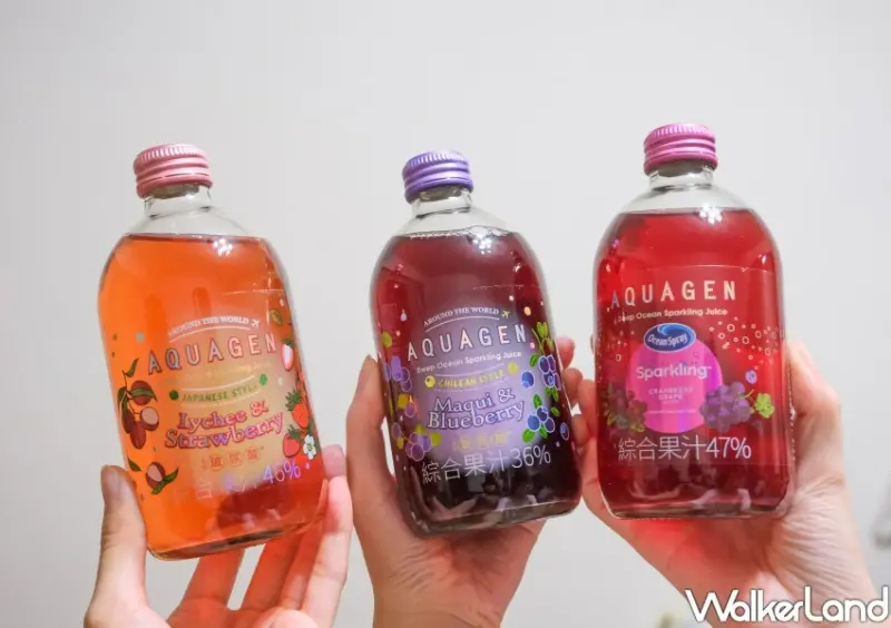 好市多AQUAGEN 果漾三重奏氣泡飲 / WalkerLand窩客島整理提供 未經許可不可轉載。
