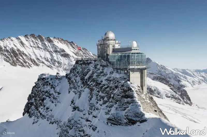 Klook推薦6大浪漫路線含冰河列車、少女峰滑翔傘與皮拉圖斯山冒險，探索歐洲屋脊的奇幻之旅。