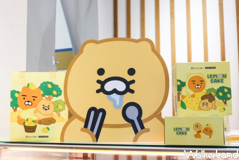 春上布丁蛋糕 KAKAO FRIENDS 聯名  / WalkerLand窩客島提供 未經許可，不得轉載