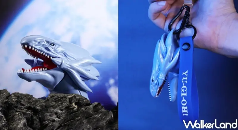 遊戲王 青眼白龍發光造型立體悠遊卡  / WalkerLand窩客島提供 未經許可，不得轉載