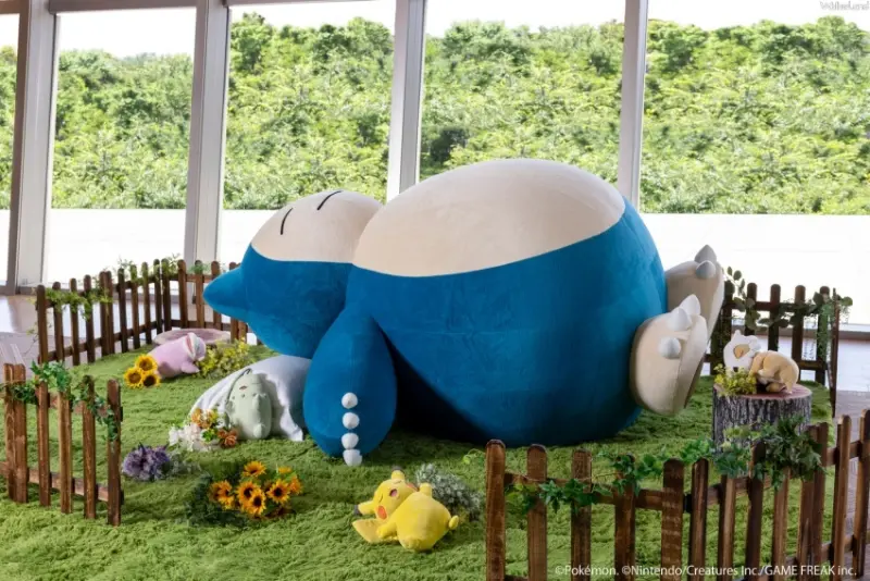 東京君悅「Pokémon Sleep」主題房