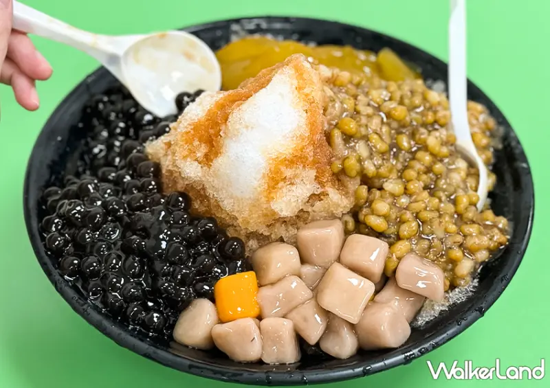 基隆銅板價在地美食「活力站蒟蒻屋」挫冰、雞排必吃/ WalkerLand窩客島整理提供 未經許可不可轉載。