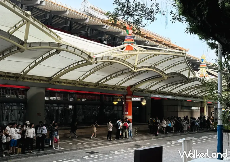 在百年古蹟吃屋台美食！圓山捷運站旁「円山駅」全新開幕/ WalkerLand窩客島整理提供 未經許可不可轉載。