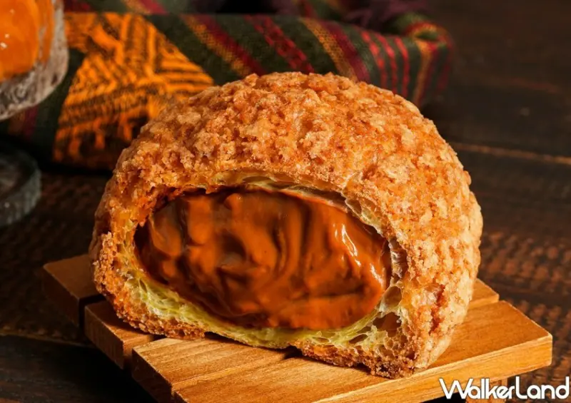 beard papa’s泰奶泡芙/ WalkerLand窩客島整理提供 未經許可不可轉載。