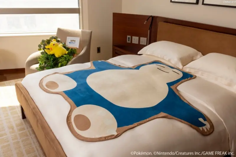 東京君悅「Pokémon Sleep」主題房