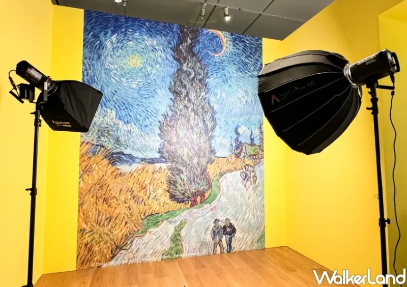 富邦美術館 梵谷：尋光之路特展  / WalkerLand窩客島提供 未經許可，不得轉載