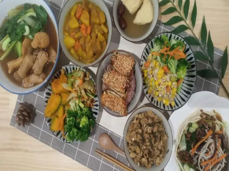 飯桌蔬食料理