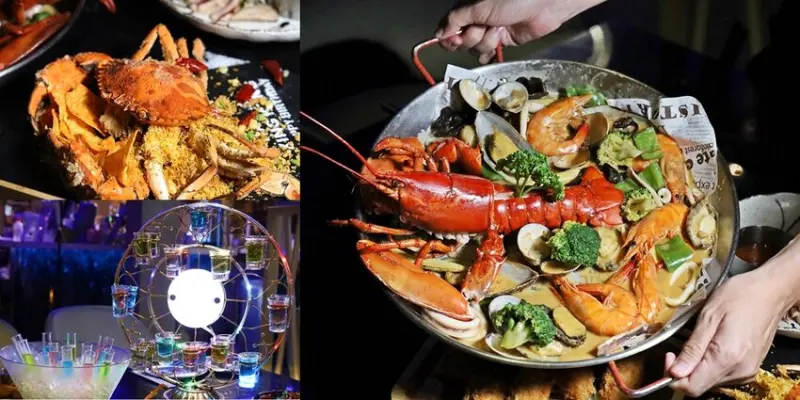 【台南美食】台南過生日就來這！波士頓龍蝦、SHOT摩天輪以及季節限定螃蟹免費送你吃：天馬星空餐酒館 - 熱血玩台南。跳躍新世界
