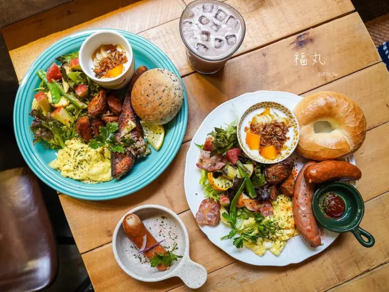 貝果控吃這家!東門站早午餐「福丸」預約制森林系東門早午餐推薦