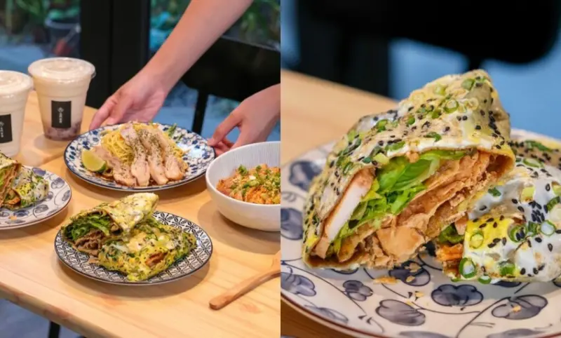 【新竹美食】北門室食｜北大路人氣煎餅果子和麵食，免出國就能吃到天津街邊小吃 ! - 肉依小姐吃什麼