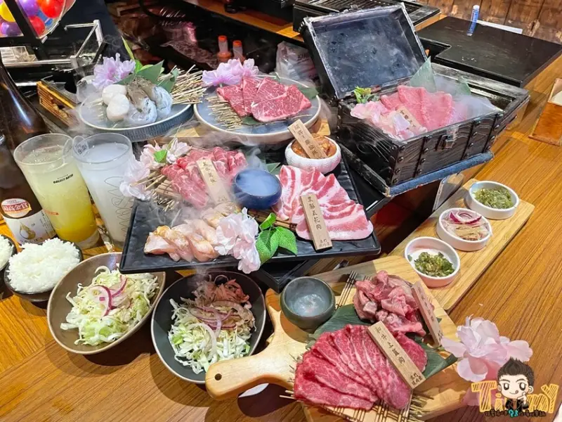 新竹唯一日本生啤喝到飽的日式燒肉店！專業代烤服務一個人來也讓你輕鬆享受頂級肉品！