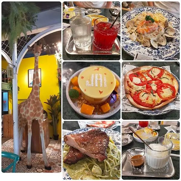 新竹JAI宅巨城店~網美最愛~打卡最夯的森林系氛圍~內有同比例放大的長頸鹿~必拍~