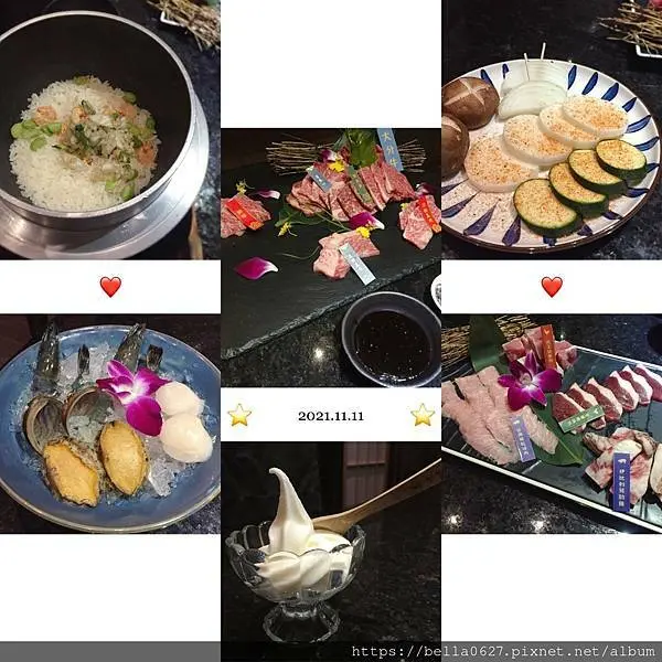 2021高雄燒烤推薦【和牛賀】日本和牛炭火燒肉專門店｜精緻套餐一次吃到六種部位的A5和牛。