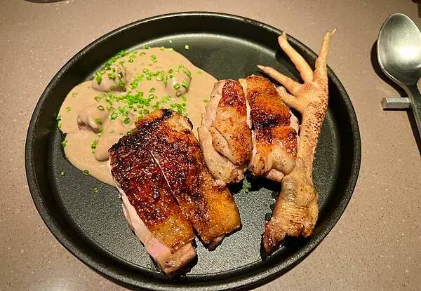 [天母美食] FirePlay Taipei 直火餐廳 無菜單料理 新加坡主廚Nick 龍眼木開放式廚房  #士林芝山站美食 @蛋