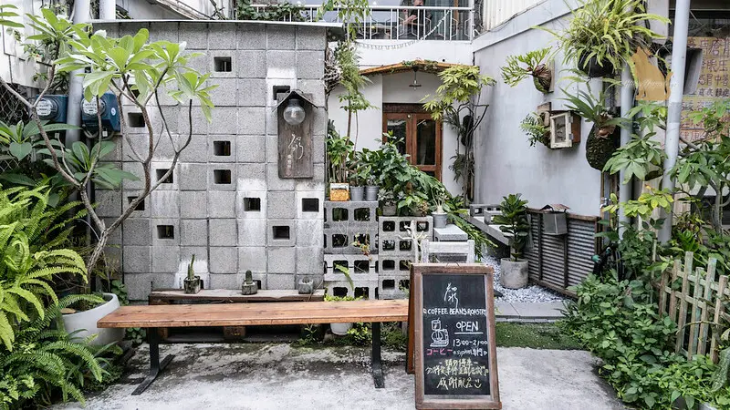 台中咖啡｜細水焙煎所　老宅裡飄出咖啡香是喝咖啡的好地方-近向上市場