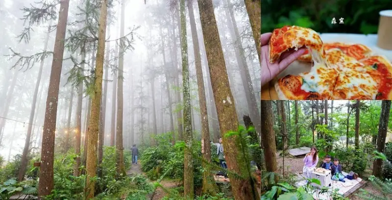 森窯 have a Picnic ❙ 北埔野餐秘境，迷霧森林裡野餐吃手工窯烤披薩!