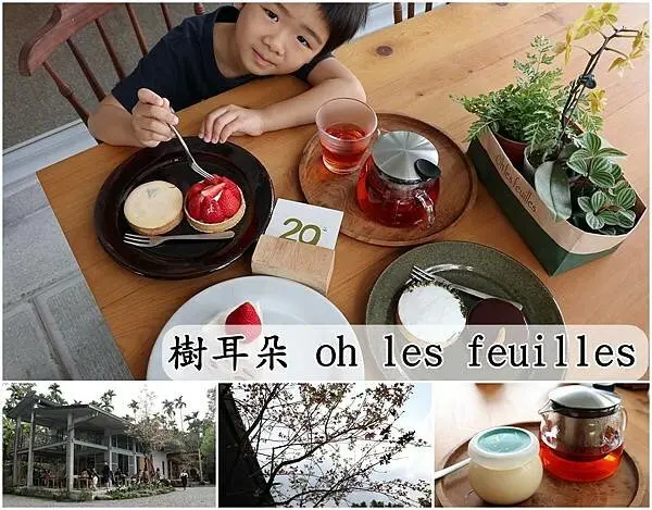【台南白河區】『樹耳朵 oh les feuilles』森林系好療癒的甜點屋，一週只開3天。