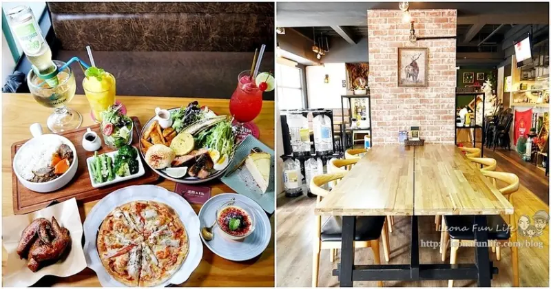 台中餐酒館推薦|迷路&Elk  菜單MENU、價錢 店家資訊-鐵板餐、披薩、燉飯都美味|中國醫商圈