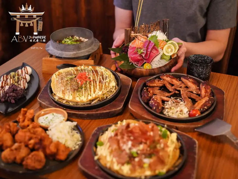 中山站居酒屋「ABV Bar & Kitchen日式居酒館」復古中山日式居酒屋推薦 - 軟西，遊記