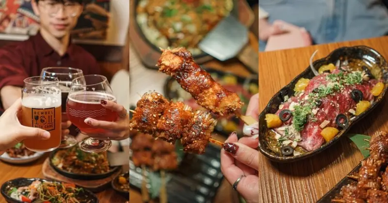 超過300款世界精釀啤酒，搭配日式串燒、大阪燒等居酒屋料理，中山站餐酒館推薦| 【台北 中山區】ABV Bar & Kitchen 日式居酒館